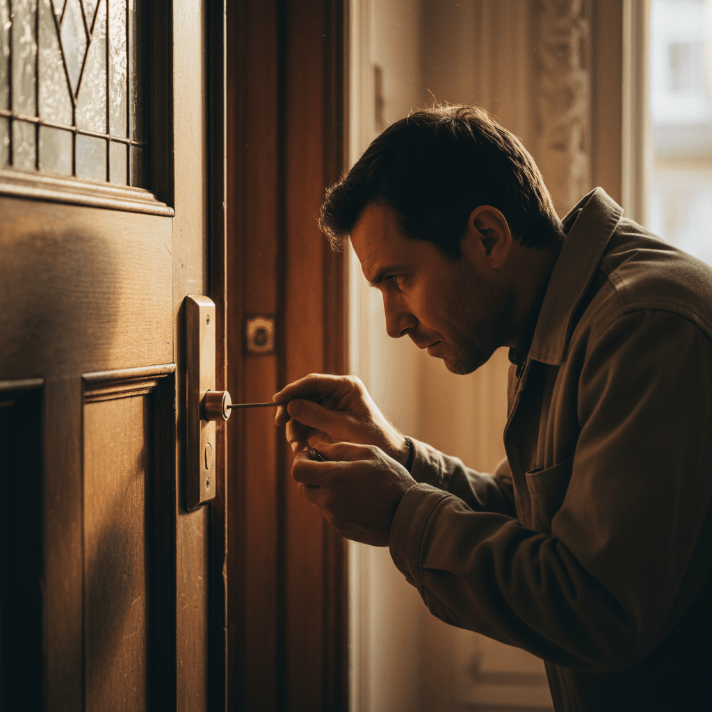 Professional security audit and lock inspection